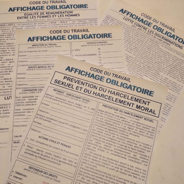 Kit "Affichages obligatoires"