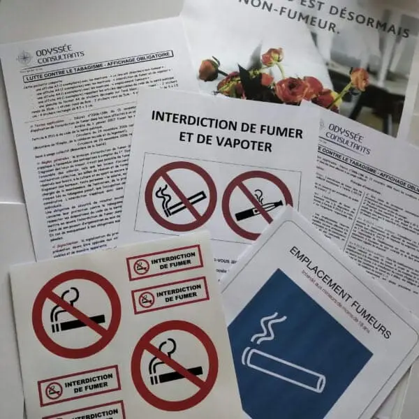Kit affichage "Lutte contre le tabagisme"
